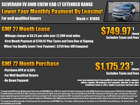 New 2026 Chevrolet Silverado EV LT w/ Premium Package image 2