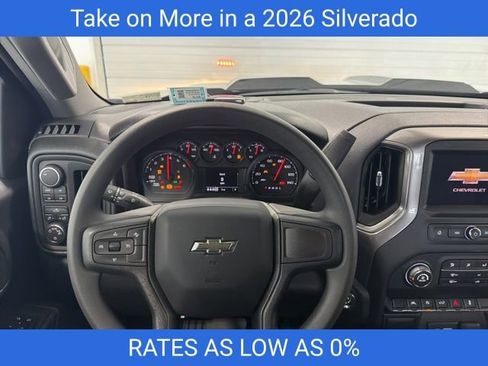 New 2026 Chevrolet Silverado 1500 Custom Trail Boss w/ Dark Appearance Package AWD/4WD image 12