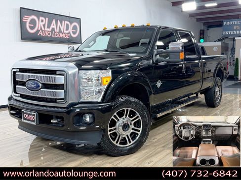 Used 2015 Ford F350 Platinum AWD/4WD image 1