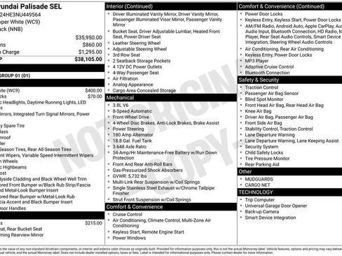 Used 2022 Hyundai Palisade SEL FWD image 6