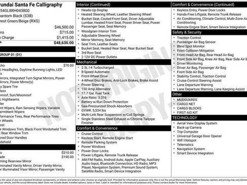 Used 2024 Hyundai Santa Fe Calligraphy image 9