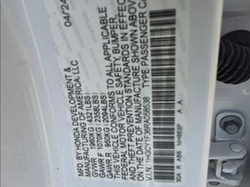 Used 2024 Honda Accord EX image 21