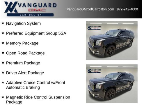 Used 2015 GMC Yukon Denali w/ Premium Package AWD/4WD image 6