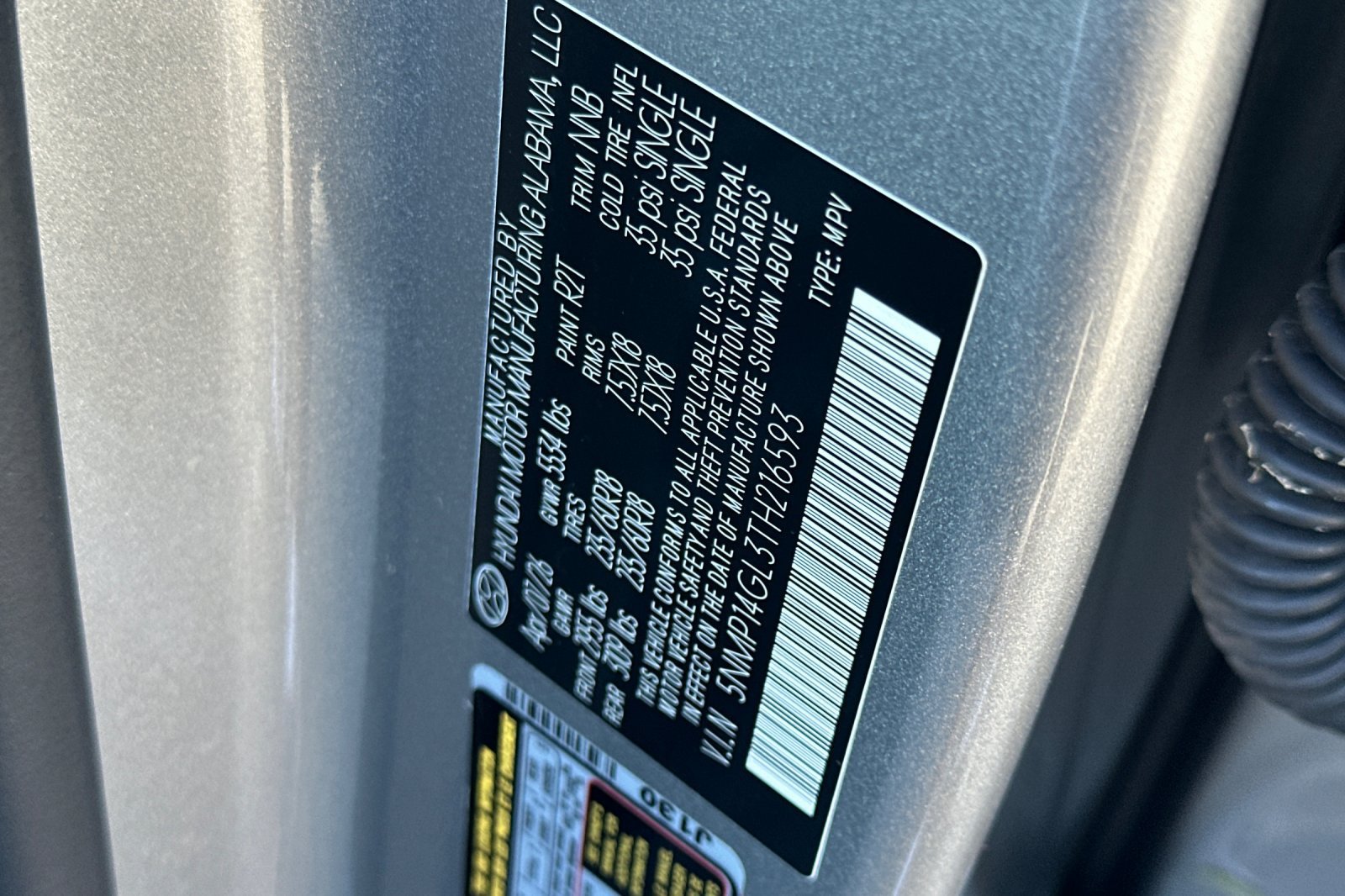 Certified 2026 Hyundai Santa Fe SE FWD image 30