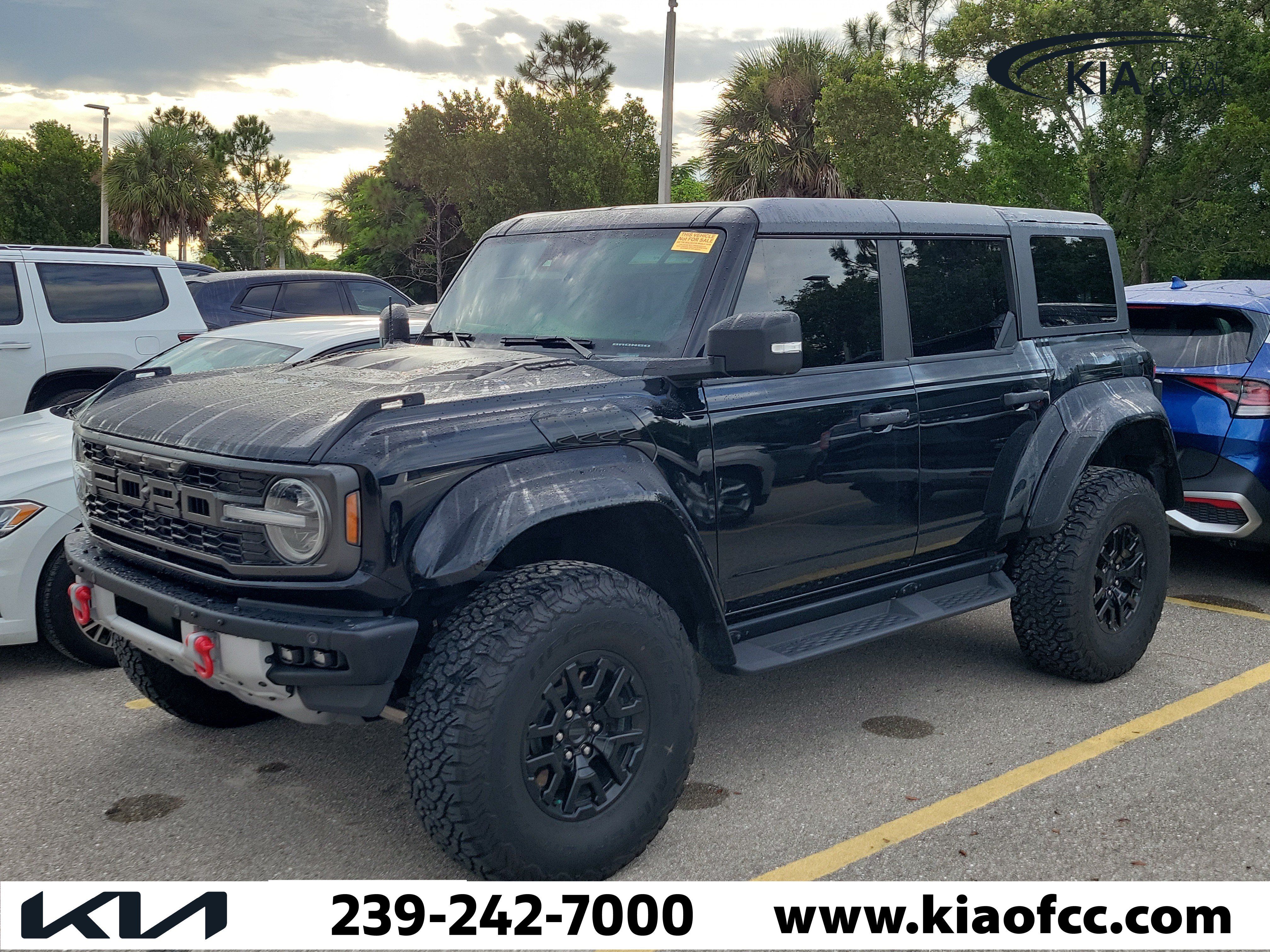 Used 2024 Ford Bronco Raptor w/ Interior Carbon Fiber Pack 6 AWD/4WD image 3