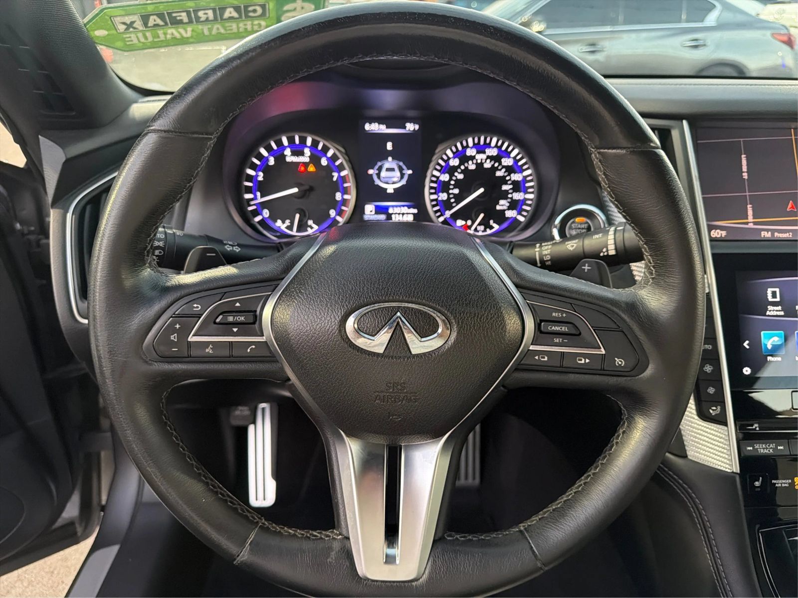 Used 2018 INFINITI Q60 Red Sport 400 w/ Sensory Package 3.0T Sport RWD image 16
