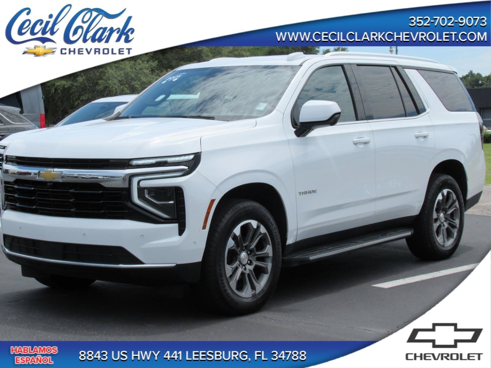 Certified 2025 Chevrolet Tahoe LS AWD/4WD image 1