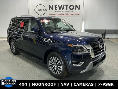 Used 2024 Nissan Armada SL w/ Captain's Chairs Package image 1