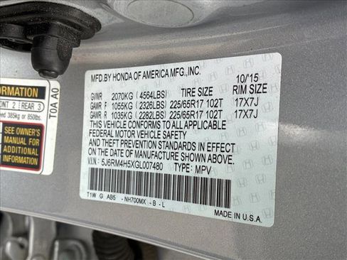 Used 2016 Honda CR-V EX image 15