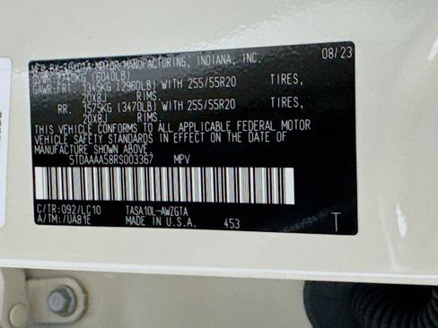 Used 2024 Toyota Grand Highlander FWD image 24