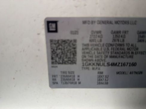 Used 2021 GMC Acadia SLT image 2