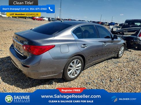 Used 2015 INFINITI Q50 Premium w/ Navigation Package AWD/4WD image 4