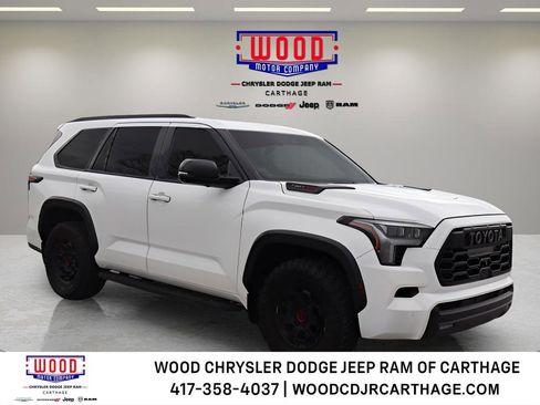 Used 2023 Toyota Sequoia TRD Pro AWD/4WD image 1
