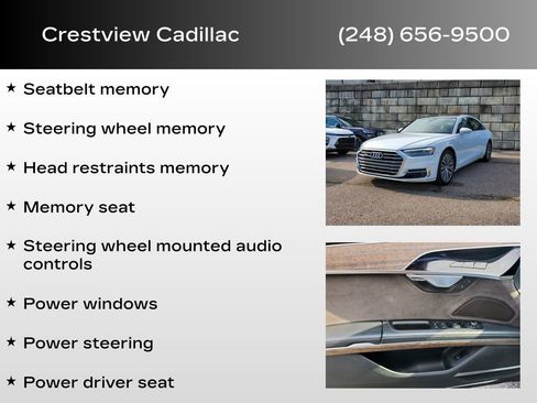 Used 2019 Audi A8 L 3.0T w/ Executive Package image 30