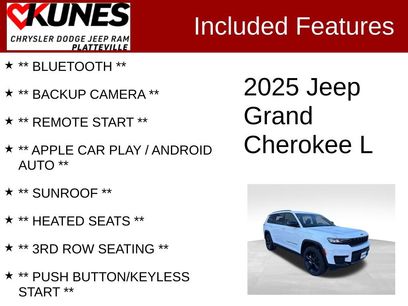 New 2025 Jeep Grand Cherokee L Altitude