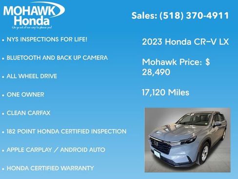 Certified 2023 Honda CR-V LX image 8