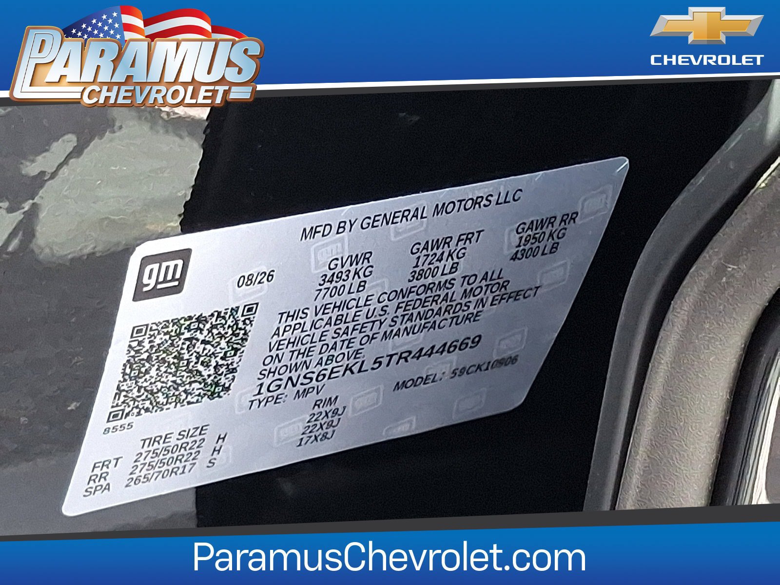 New 2026 Chevrolet Suburban RST w/ Advanced Technology Package AWD/4WD image 16