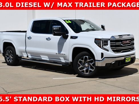 New 2026 GMC Sierra 1500 SLT w/ SLT Premium Plus Package AWD/4WD image 2
