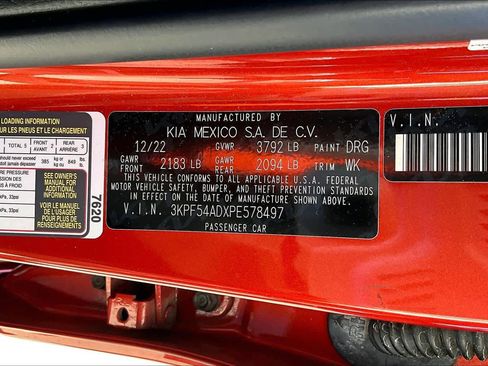 Used 2023 Kia Forte GT-Line w/ GT-Line Premium Package image 36