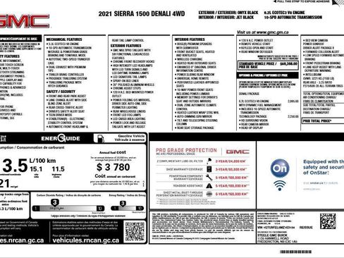 Used 2021 GMC Sierra 1500 Denali w/ Technology Package image 5