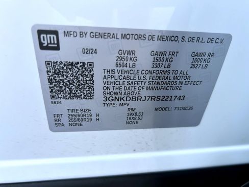 Certified 2024 Chevrolet Blazer EV LT AWD/4WD image 26
