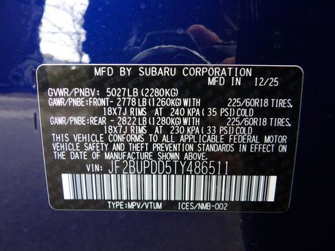 New 2026 Subaru Outback Limited image 33