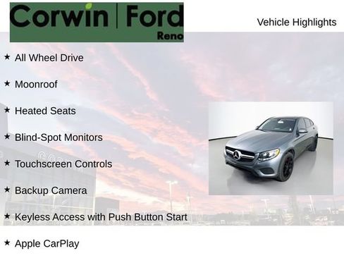 Used 2017 Mercedes-Benz GLC 300 4MATIC Coupe image 7