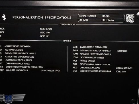 Used 2020 Ferrari F8 Tributo RWD image 41