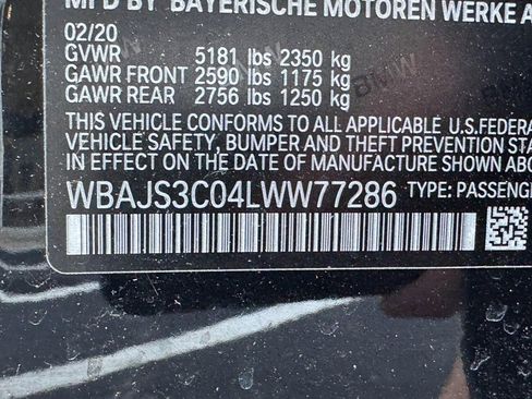 Used 2020 BMW 540i xDrive w/ Premium Package AWD/4WD image 27