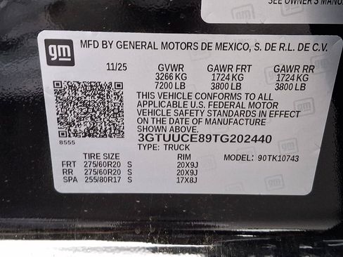 New 2026 GMC Sierra 1500 Elevation w/ Preferred Package AWD/4WD image 11