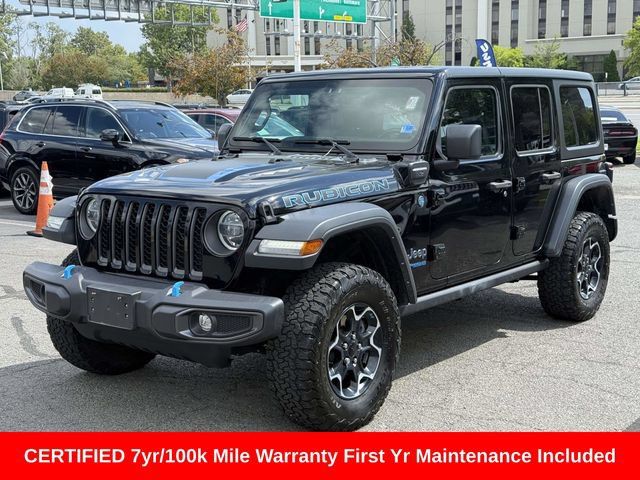 Certified 2022 Jeep Wrangler Unlimited Rubicon 4xe AWD/4WD image 6