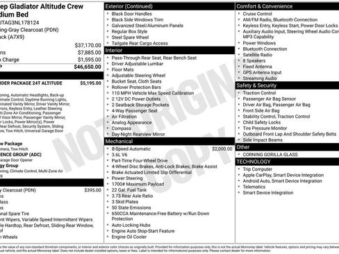 Used 2022 Jeep Gladiator Sport AWD/4WD image 6