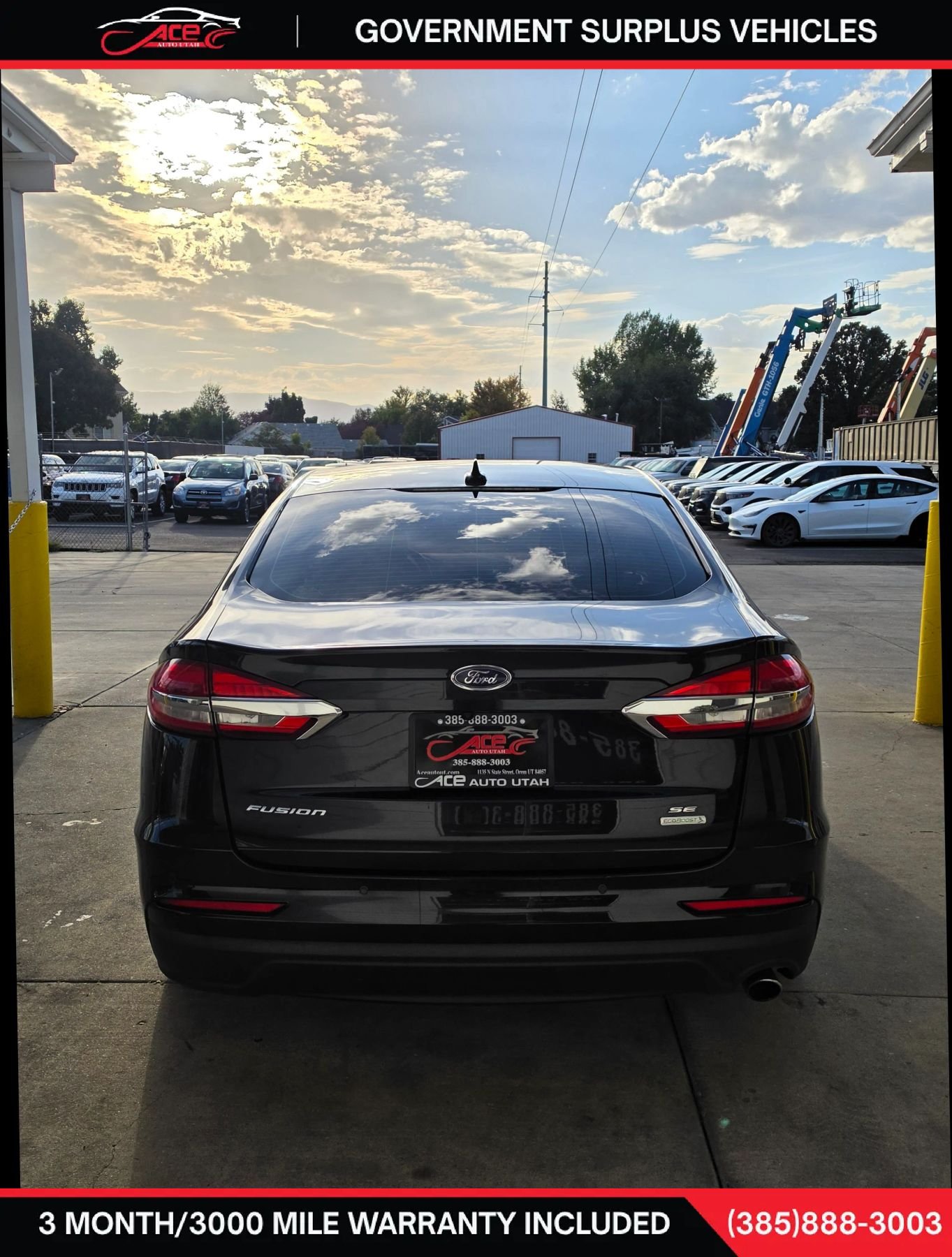 Used 2019 Ford Fusion SE FWD image 6
