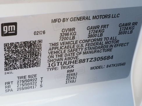 New 2026 GMC Sierra 1500 Denali Ultimate w/ LPO, Black Badging Package AWD/4WD image 28