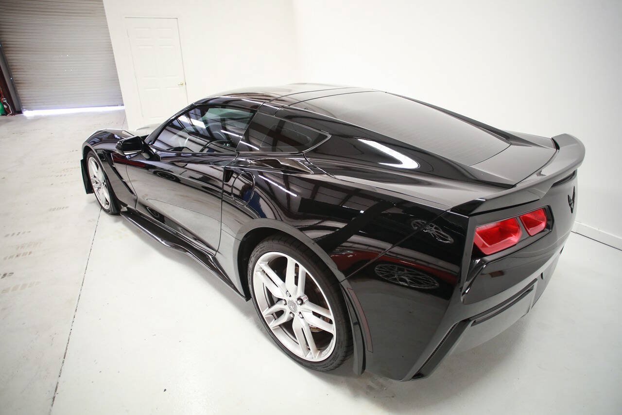 Used 2018 Chevrolet Corvette Stingray Coupe w/ Carbon Flash Badge Package RWD image 13