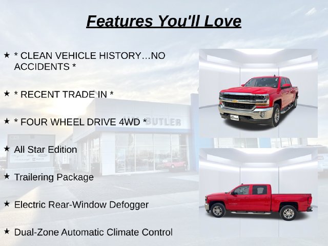 Used 2018 Chevrolet Silverado 1500 LT w/ All Star Edition AWD/4WD image 8