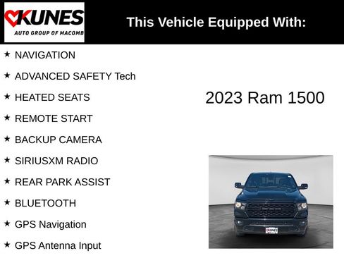 Used 2023 RAM 1500 Big Horn AWD/4WD image 3