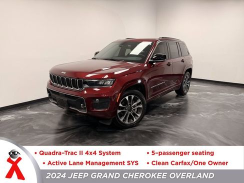 Used 2024 Jeep Grand Cherokee Overland AWD/4WD image 1