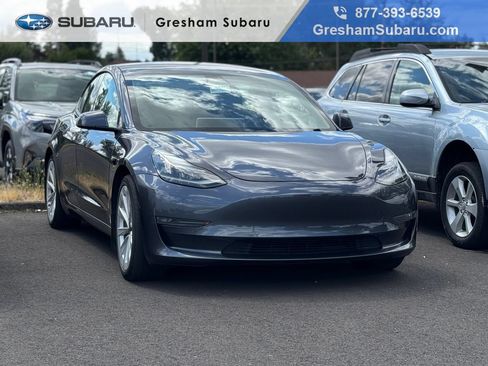 Used 2021 Tesla Model 3 Long Range AWD/4WD image 1