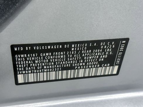 New 2026 Volkswagen Jetta Sport image 24