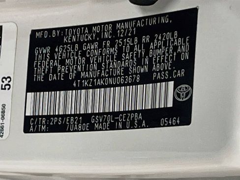 Used 2022 Toyota Camry TRD w/ TRD Package w/JBL Audio FWD image 31