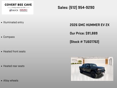 New 2026 GMC Hummer EV 4x4 Crew Cab image 13