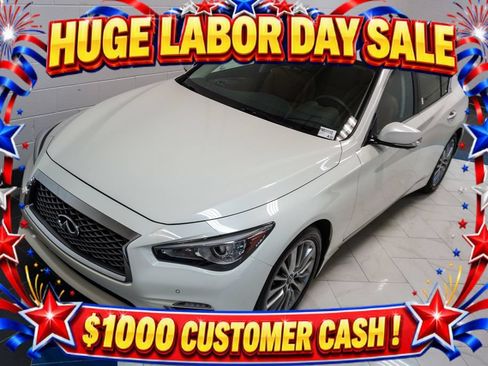 Used 2023 INFINITI Q50 Luxe w/ Cargo Package RWD image 43