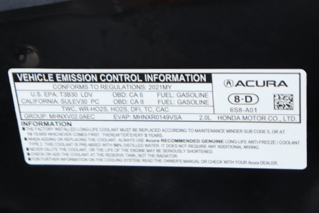 Used 2021 Acura TLX w/ Advance Package AWD/4WD image 12