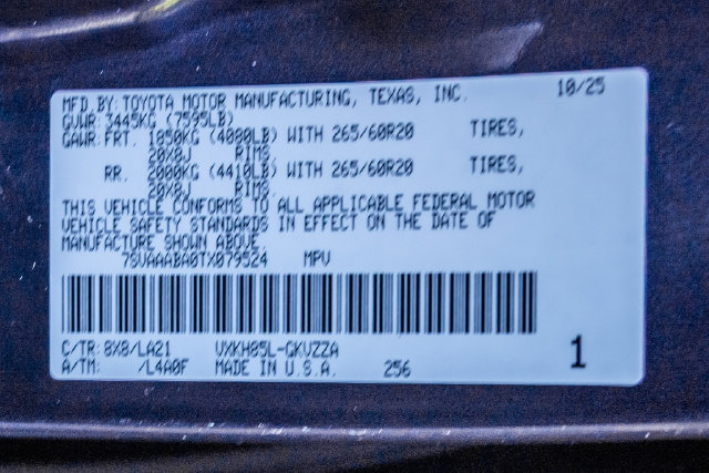 Certified 2026 Toyota Sequoia Platinum AWD/4WD image 28