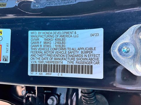 Used 2023 Honda Civic Sport Touring image 34