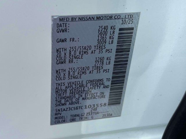 Certified 2026 Nissan Murano SL AWD/4WD image 33