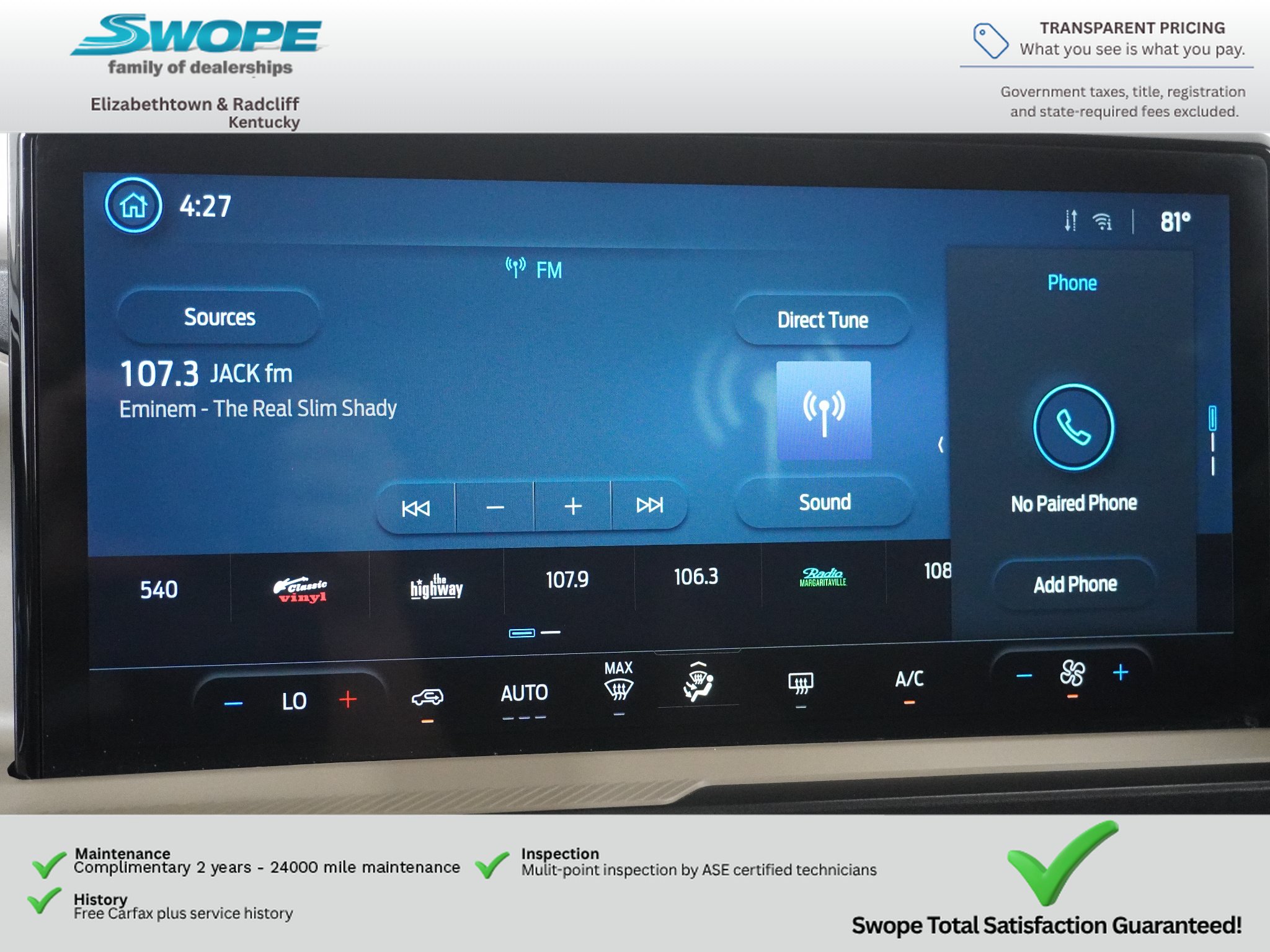 Used 2025 Ford Bronco Sport Big Bend AWD/4WD image 22