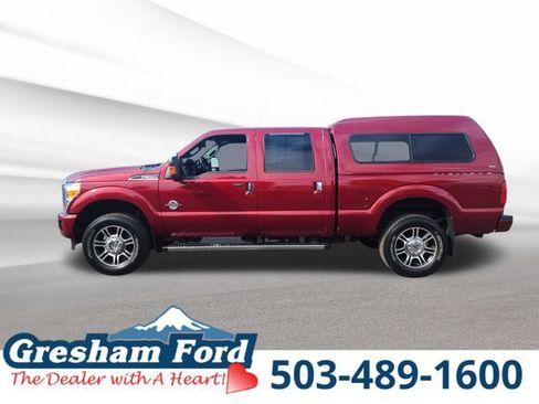 Used 2015 Ford F350 Platinum AWD/4WD image 2