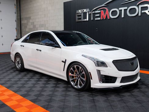 Used 2016 Cadillac CTS V w/ Luxury Package RWD image 10